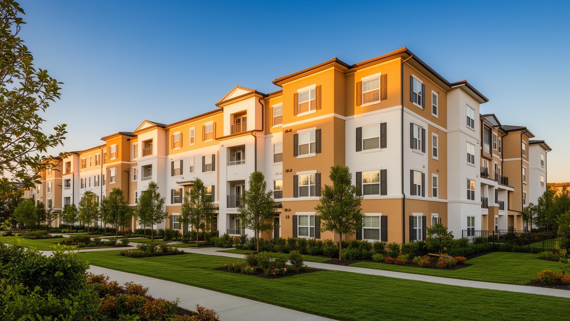Commercial multifamily painting project